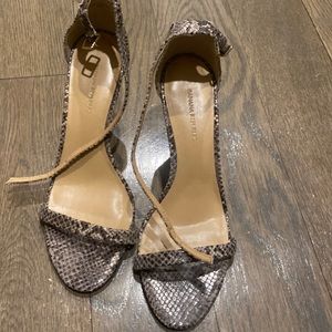 Banana Republic Snakeskin Low Heels